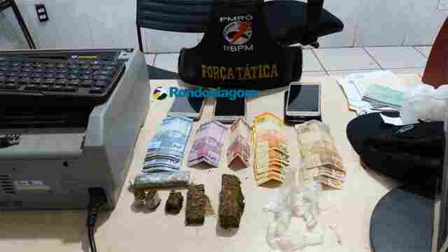 Casal é preso vendendo maconha na Zona Norte da Capital