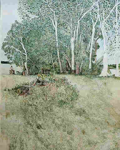 Exposição de artes de professor do Município é prorrogada na Ivan Marrocos