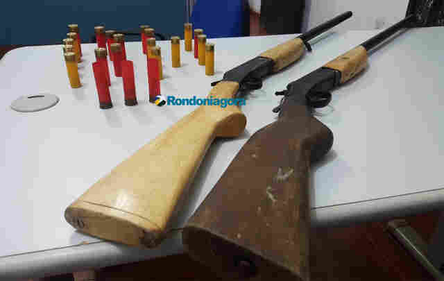 Homem é preso armado suspeito de estuprar menina de 12 anos; irmã dele é flagrada com armas