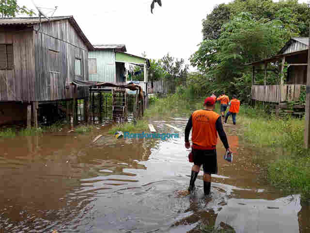 Cheia do Madeira: Prefeito decreta Estado de Alerta em Porto Velho e Defesa Civil intensifica monitoramento em áreas de risco