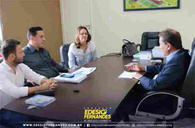 Edesio Fernandes leva demandas urgentes dos bairros Aponiã e Igarapé ao prefeito Hildon