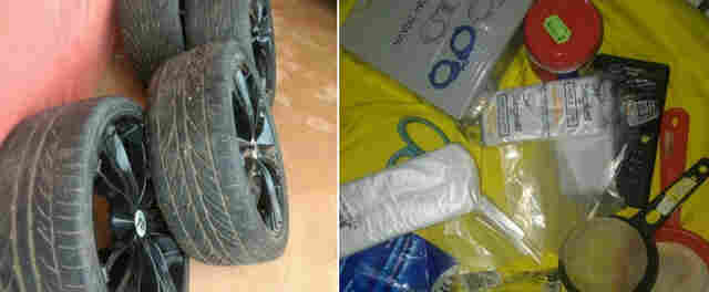 Homem é preso com drogas e dinheiro após furtar várias baterias de caminhão