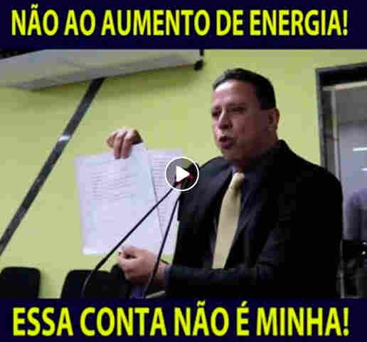 Revoltado com reajuste da energia, Edesio Fernandes convoca população para protesto na sexta-feira