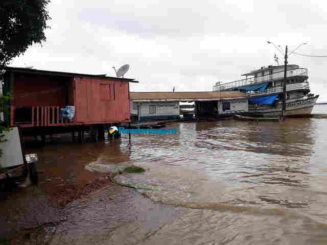 Cerca de 700 famílias devem ser afetadas pela cheia do Rio Madeira neste ano, diz Defesa Civil
