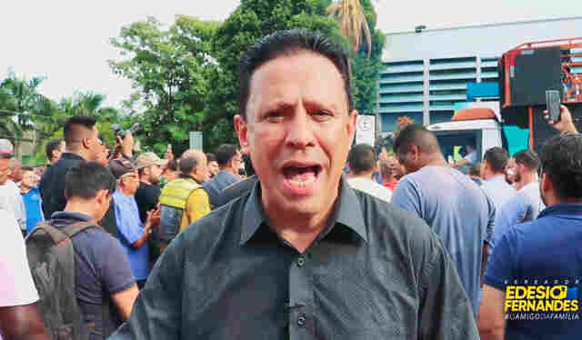 Edesio Fernandes participa de protesto contra aumento da energia e convoca população
