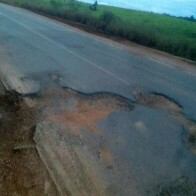 Dnit diz que realiza reparos paliativos nas rodovias federais e obra definitiva somente após as chuvas