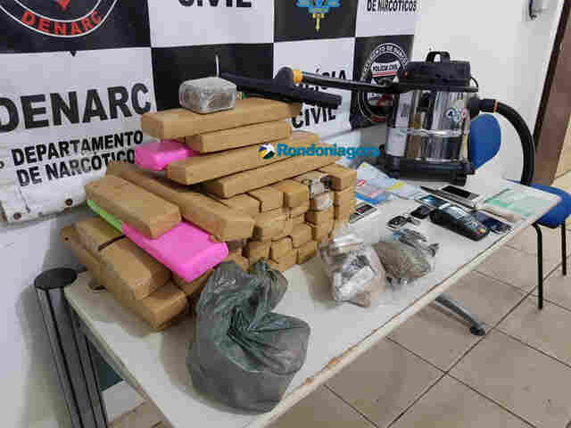 Denarc prende traficante com mais de 40 quilos de maconha em condomínio na Capital