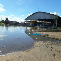 Cheia do Madeira invade ruas e Semtran interdita trânsito; Feira do Cai N’Água deve mudar de lugar