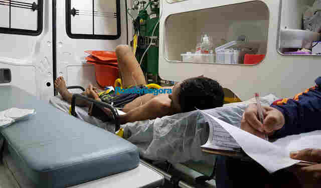 Jovem é baleado na perna enquanto caminhava em rua da Zona Sul