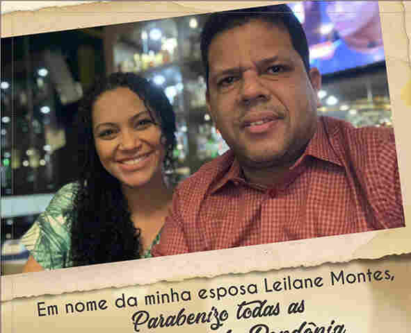 Mensagem do deputado Jair Montes