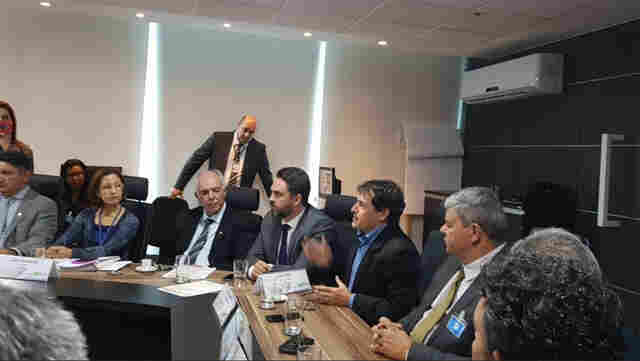 Sindsef mobiliza parlamentares e OAB pela reprovação da MP 873 que pretende desmontar organização sindical no país