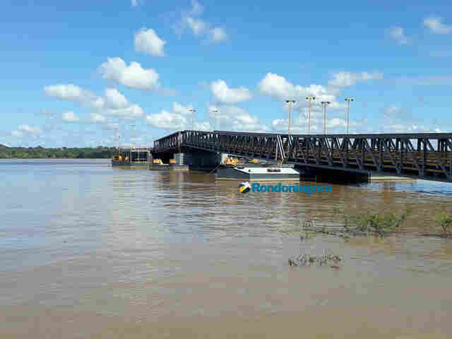 Nível do Rio Madeira em Porto Velho recua 10 centímetros nas últimas 24 horas