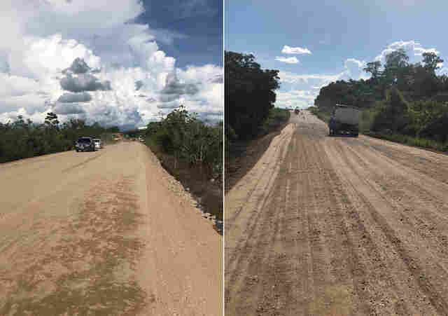 Concluída obra de elevação da pista da BR-319, logo após a ponte do Madeira