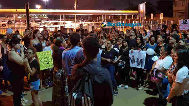 Vídeo: Acadêmicos e docentes protestam contra o frio assassinato da professora Joselita
