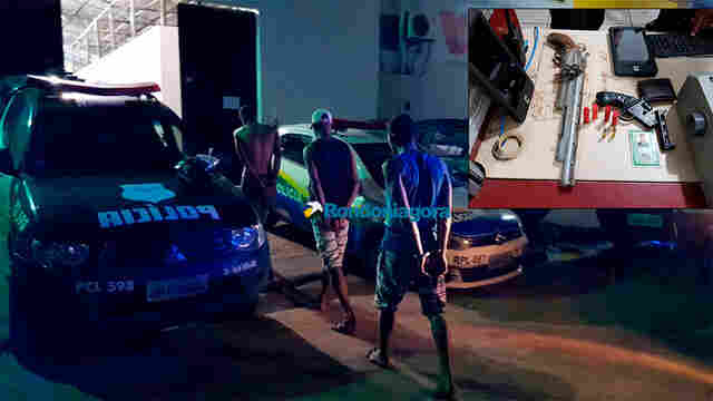 Supostos membros de facção criminosa são presos com armas no Orgulho do Madeira