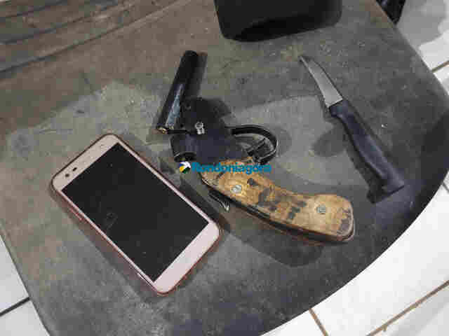 Criminoso é preso após roubar celular e atirar contra a vítima na Capital