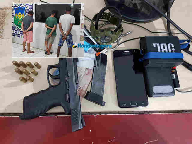 Polícia evita morte de vigilante sequestrado e três são presos em Porto Velho