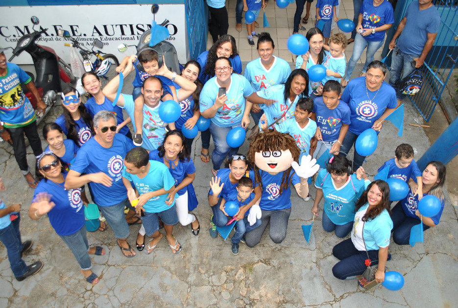 Centro Municipal realiza carreata no Dia Mundial do Autismo, em Ji-Paraná