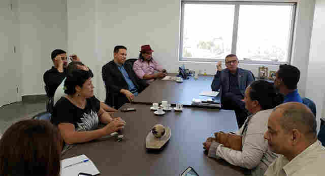 Edesio Fernandes reúne presidentes de bairro com deputado Alex Silva