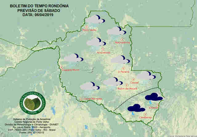 Friagem derruba temperaturas em Rondônia neste fim de semana, diz Sipam