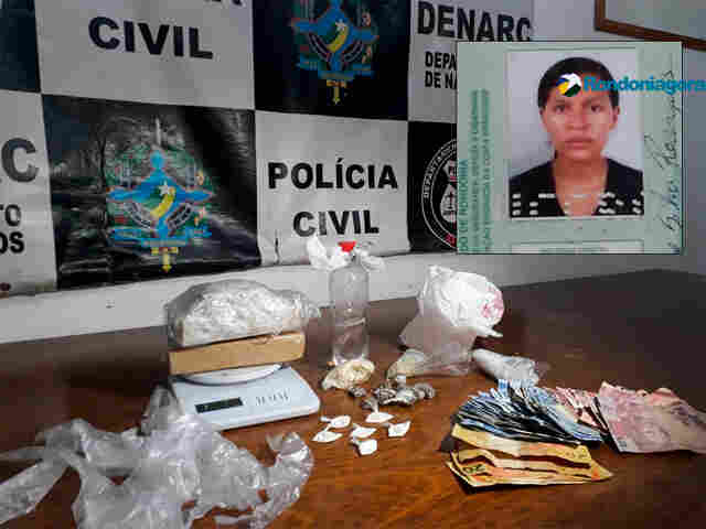 Apenada monitorada é presa com drogas na Zona Norte