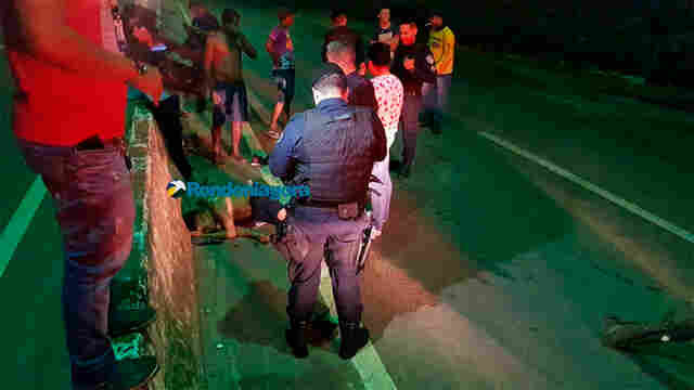 Bandido tenta roubar agente penitenciário com a arma de brinquedo e é baleado com três tiros