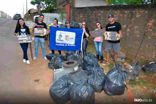 Trashtag Challenge: Faculdade desafia alunos, egressos e colaboradores a transformarem a Capital