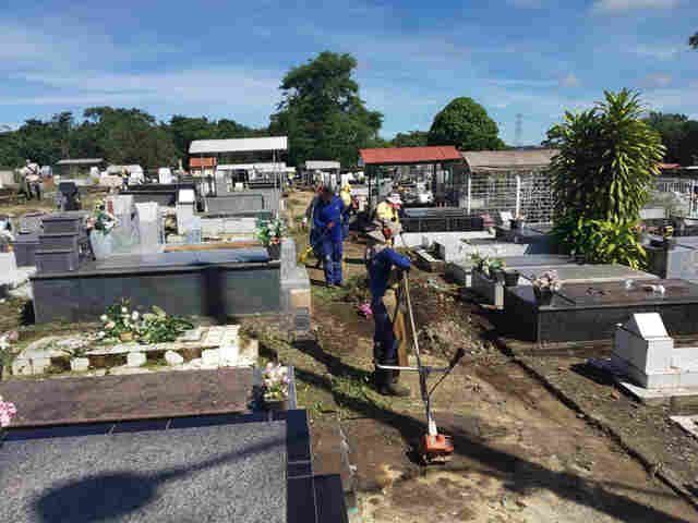 Cemitérios recebem mutirão de limpeza em Porto Velho