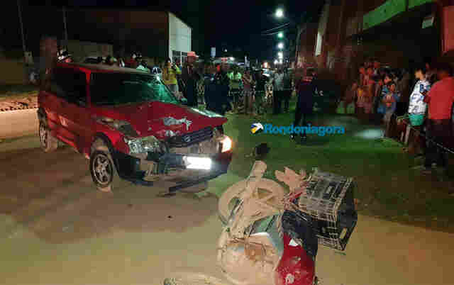 Entregador de água morre ao colidir de frente com carro na Zona Leste da Capital