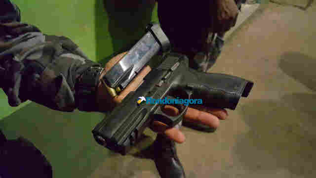 Após denúncia, rapaz é preso com pistola da PM na Zona Sul de Porto Velho