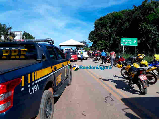 PRF emite nota sobre confusão na BR-319 e diz que movimento era irregular