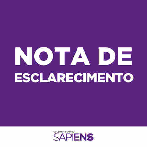 Grupo Sapiens esclarece sobre medidas adotadas após mensagens enviadas a pais de alunos