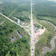 Moradores e pais de alunos encerram protesto e tráfego de veículo é liberado na BR-425 com a BR -364