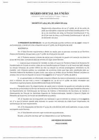 Decreto regulamenta Transposição de servidores de empresas públicas