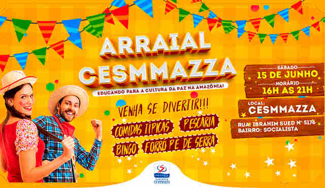 Cesmmazza realiza arraial neste sábado