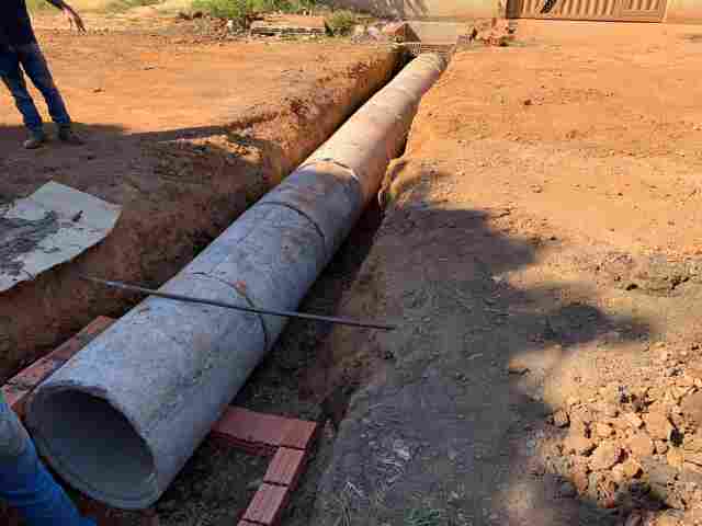 Prefeitura realiza obras de drenagem no bairro Mariana