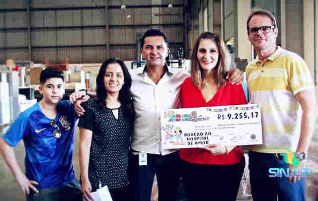 Vídeo: Servidores do TJ doam alimentos e mais de R$ 15 mil ao Hospital de Amor