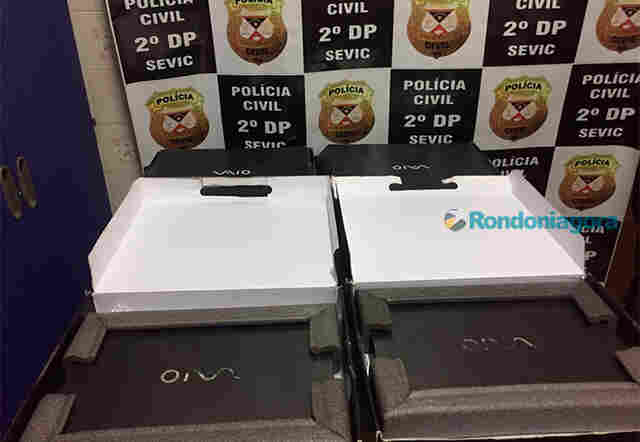 Vídeo: Aluno comandou roubo em escola da Capital; Polícia recupera notebooks