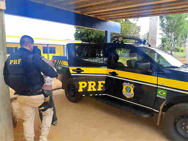 Condenado a 24 anos de prisão por homicídios é preso pela PRF