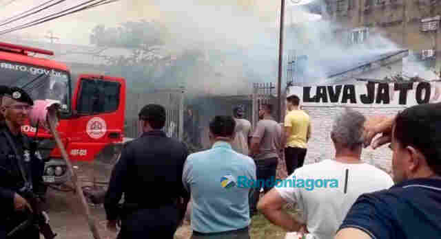 Após serem expulsos, usuários de droga incendeiam casa em Porto Velho