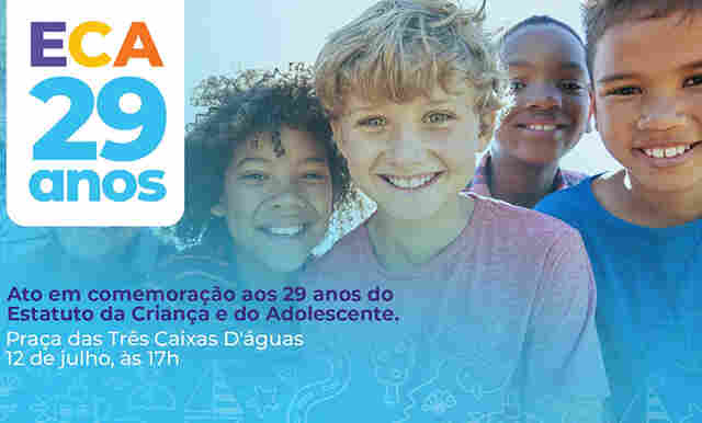 Varas da Infância organizam ato público em favor do ECA, nesta sexta