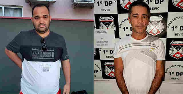 Foragidos do interior são capturados na Capital