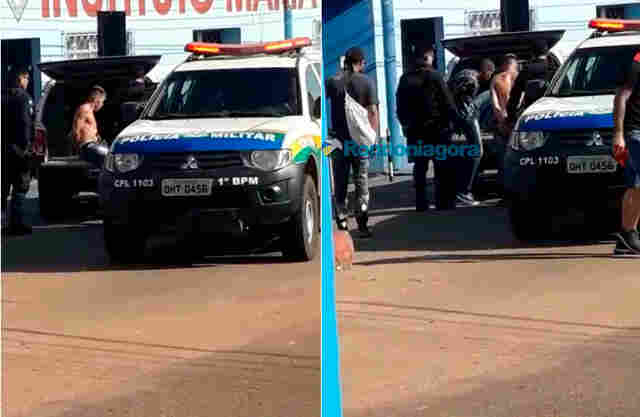 Vídeo: PM monta cerco e prende bandidos após assalto em joalheria no centro de Porto Velho