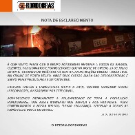 Rondobras emite nota sobre inc&ecirc;ndio em Porto Velho