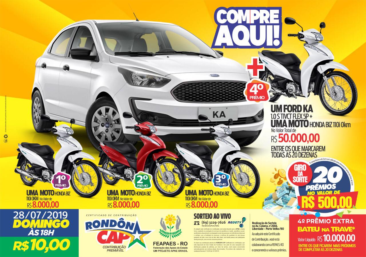 Melhores momentos do sorteio do Rondoncap no domingo, 21 de julho