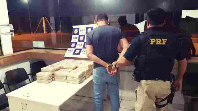 PRF prende traficante com 70 quilos de crack
