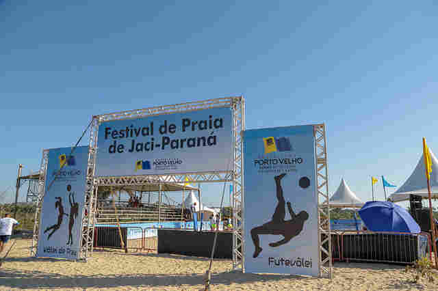 Atletas elogiam estrutura montada pela Semes no Festival de Jaci-Paraná
