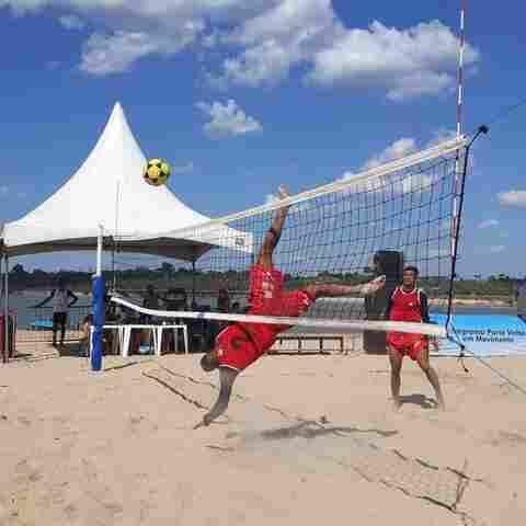 Vídeo: Torneio de futevôlei encerra disputas esportivas no festival de Jaci-Paraná