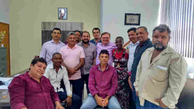 Presidente da Assembleia inicia semana visitando Presidente Médici