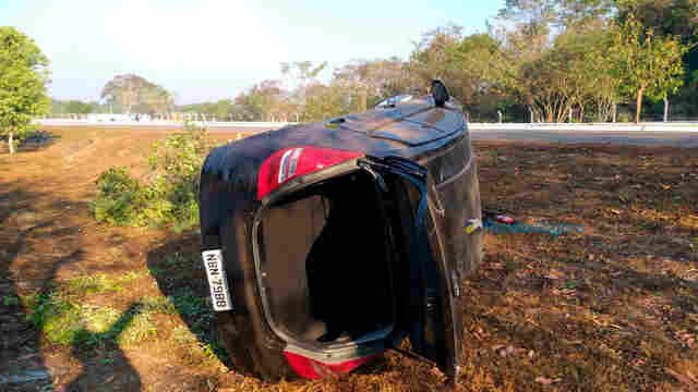 Vídeo: Mais um capotamento na manhã desta quinta-feira em Porto Velho